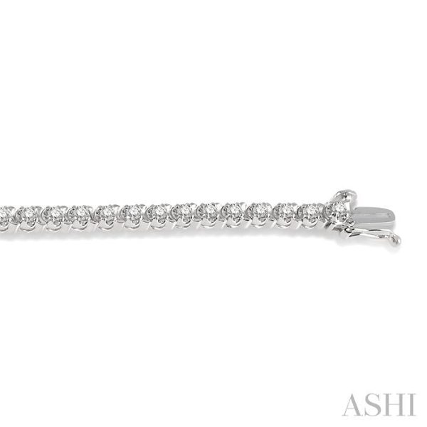 2.00CTRDDM ILLUSION BRACELET WG 14K-G Cheap