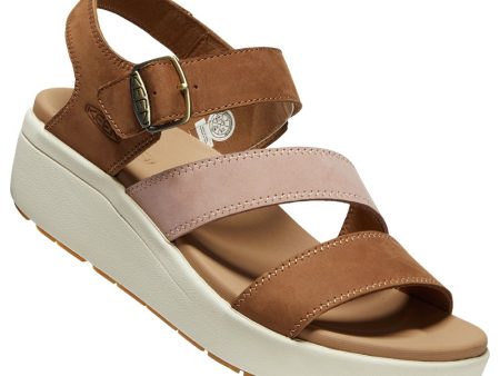 Keen Women s Ellecity Backstrap Sandal Toasted Coconut Fawn Online Hot Sale