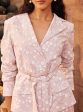 Mulmul Cotton Lara Dusty Pink Jacket With Waist Coat Cheap