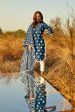 Mulmul Cotton Dawn Navy Kurta Fashion