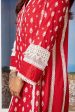 Mulmul Cotton Lake Shore Red Kurta For Cheap