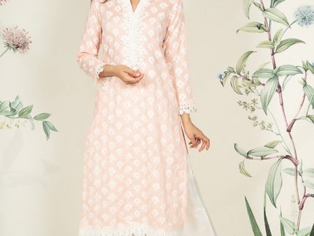 Holly Kurta (PEACH) Hot on Sale