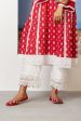 Mulmul Cotton Lake Shore Red Kurta For Cheap