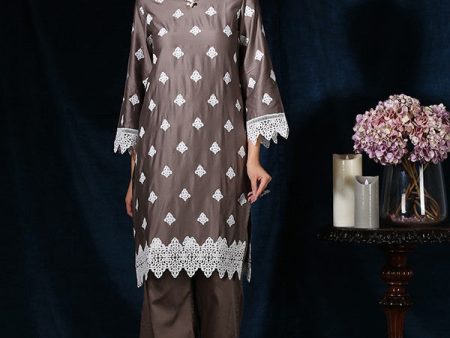 Coral Bells Kurta Grey Online