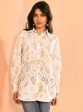 Mulmul Cotton Jem Printed White Shirt Cheap