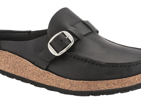 Birkenstock Women s Buckley Black Oiled Leather For Sale