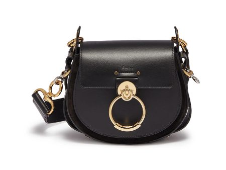 Tess  ring small leather shoulder bag - Chloé - Black Online