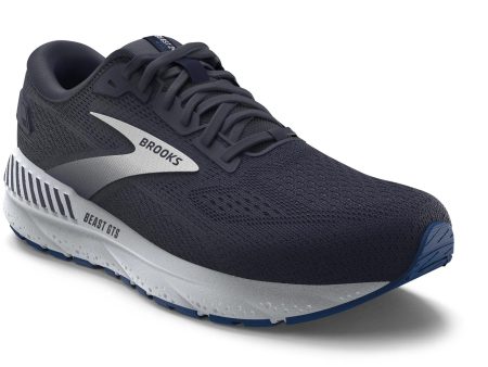 Brooks Men s Beast GTS 24 Peacoat True Navy White Stability Shoe Sale