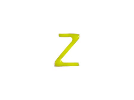 Enamel letter charm – Z - Loquet London - Metallic For Discount