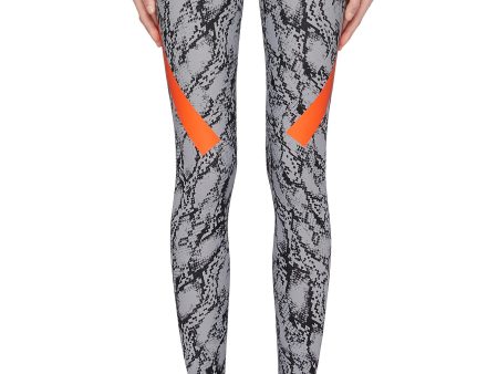 Alphaskin 360  snake print Climachill® performance leggings - adidas by Stella McCartney - Multi-colour Hot on Sale