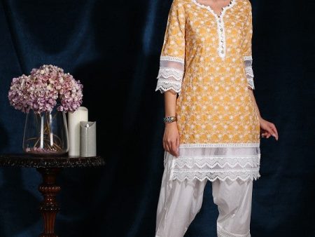 Ivy Kurta (Mustard) Online