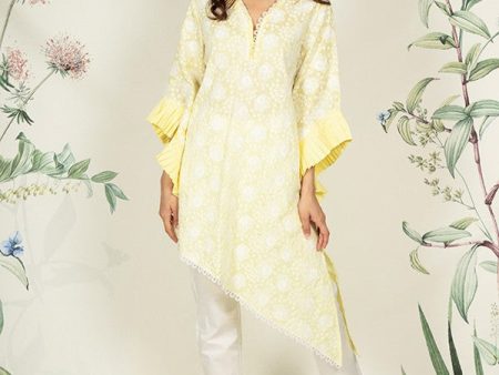 Nargis Kurta (YELLOW) on Sale