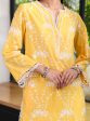 Mulmul Cotton Arki Yellow Kurta Discount