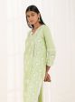 Mulmul Cotton Kannur Green Kurta Online Hot Sale