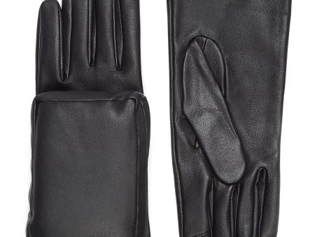 Zip pouch leather gloves Cheap