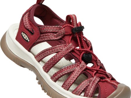 Keen Women s Whisper Sandal Red Dahlia Fashion