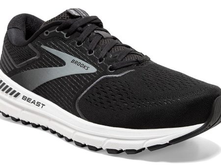 Brooks Men s Beast 20 Black Ebony Grey Stability Shoe For Discount