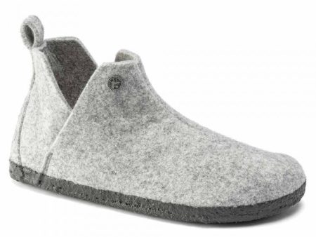 Birkenstock Andermatt Shearling Light Grey on Sale