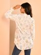 Mulmul Cotton Jem Printed White Shirt Cheap