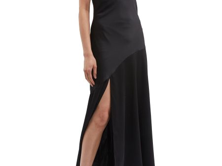 All Right Now  panelled gown - C MEO COLLECTIVE - Black Supply