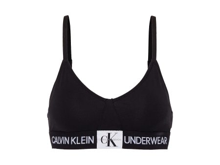 Logo band triangle bra - Calvin Klein Underwear - Black For Discount