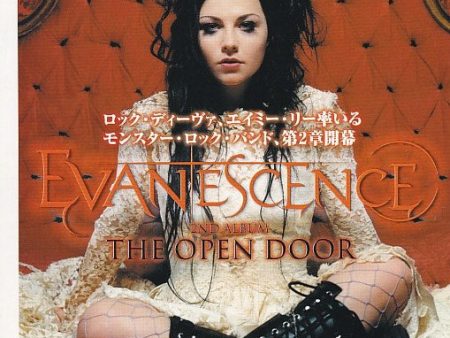 Evanescence 2006 11 The Open Door Japan album promo ad Supply