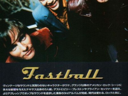 Fastball 2000 10 The Harsh Light Of Day Japan album promo ad Supply