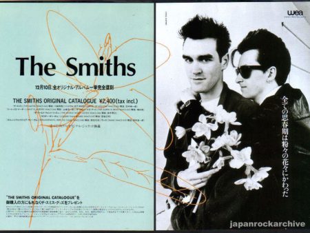 The Smiths 1993 12 Original Catalogue Japan album promo ad Sale