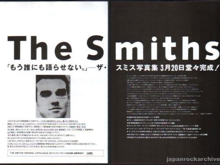 The Smiths 1994 04 The Smiths photo book Japan promo ad Hot on Sale