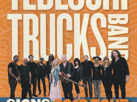 Tedeschi Trucks Band 2019 Japan tour concert gig flyer For Cheap