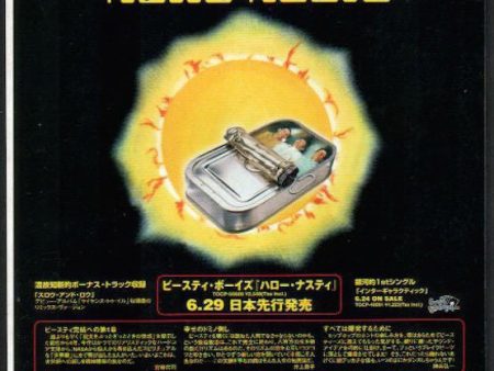 Beastie Boys 1998 07 Hello Nasty Japan album promo ad Sale