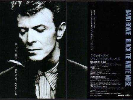 David Bowie 1993 05 Black Tie White Noise Japan album promo ad For Discount