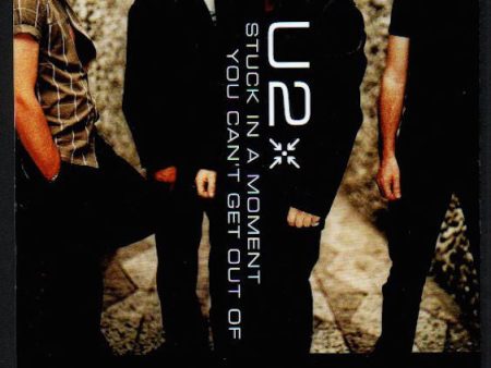 U2 2001 03 Stuck In A Moment You Can t Get Out Of single Japan promo ad Sale