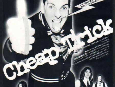 Cheap Trick 1978 05 Japan tour promo ad on Sale