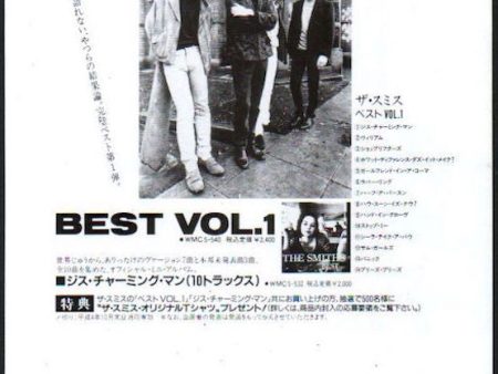 The Smiths 1992 11 Best Vol.1 Japan album promo ad For Cheap