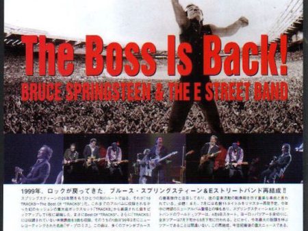 Bruce Springsteen 1999 06 18 Tracks - The Best of Tracks Japan album promo ad Online