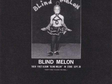 Blind Melon 1992 10 S T debut Japan album promo ad For Discount