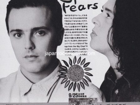 Tears For Fears 1989 11 The Seeds Of Love Japan album promo ad Supply