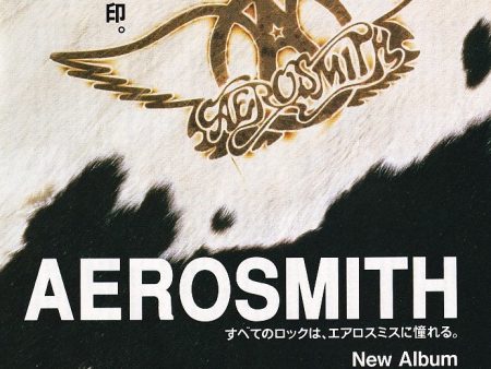 Aerosmith 1993 05 Get A Grip Japan album promo ad Cheap