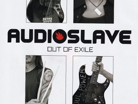 Audioslave 2005 06 Out Of Exile Japan album promo ad Discount