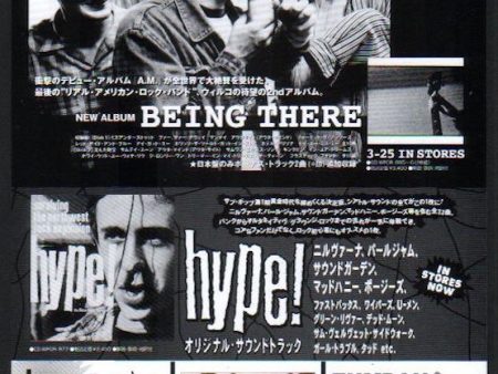 Wilco 1997 04 Being There Japan album promo ad Online Sale