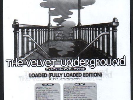 The Velvet Underground 1997 03 Loaded (Fully Loaded Edition) Japan album promo ad Fashion