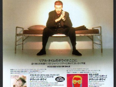 David Bowie 1996 06 Outside (Special Package) Japan promo ad Online Sale