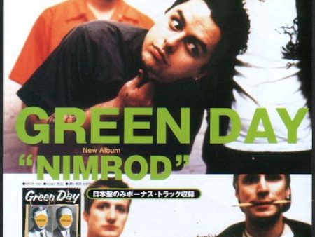 Green Day 1997 11 Nimrod Japan album promo ad Cheap