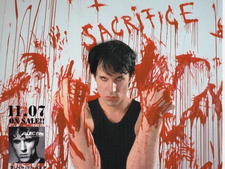 Alec Empire 2001 12 Intelligence And Sacrifice Japan album   tour promo ad For Cheap