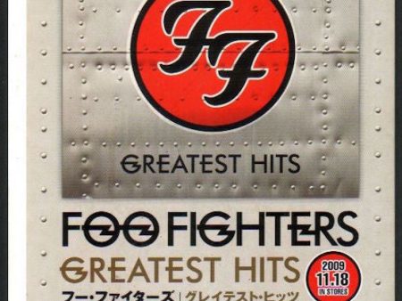 Foo Fighters 2009 12 Greatest Hits Japan album promo ad Online Sale