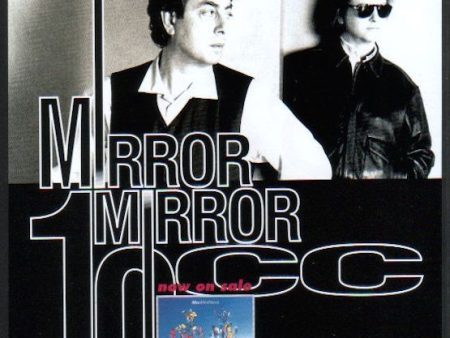 10cc 1995 05 Mirror Mirror Japan album   tour promo ad For Cheap