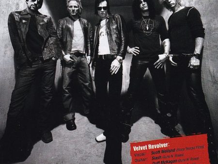 Velvet Revolver 2004 07 Contraband Japan album promo ad Supply