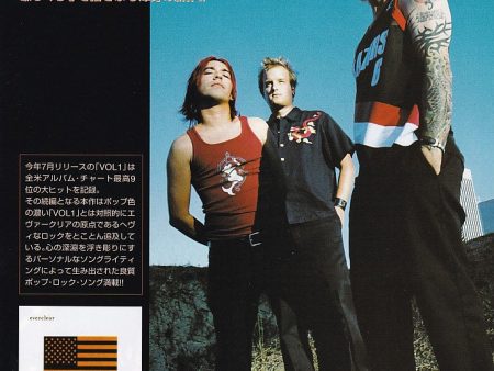 Everclear 2001 01 Songs From an American Movie Vol. Two: Good Time For A Bad Attitude Japan album promo ad For Sale