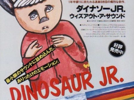 Dinosaur Jr. 1994 11 Without A Sound Japan album promo ad Hot on Sale